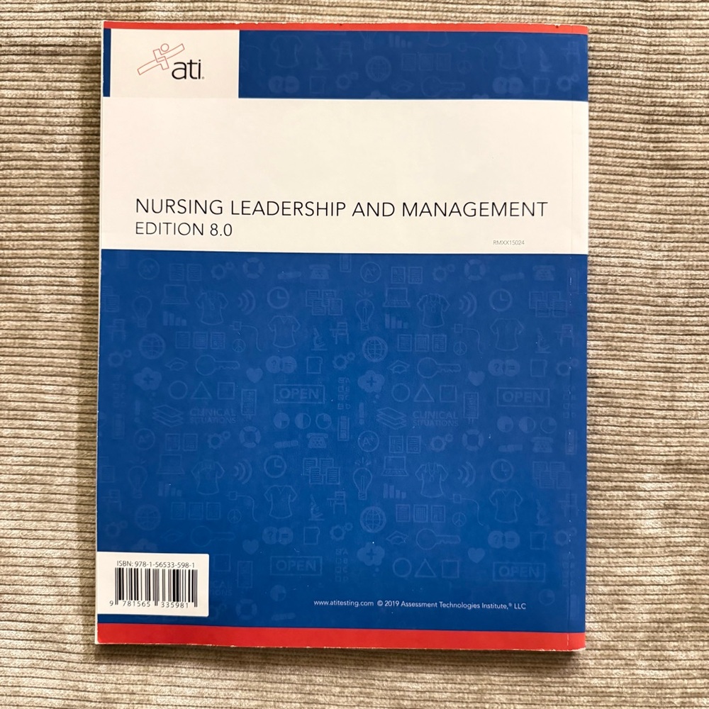 ATI Nursing Leadership and Management Book - Picture 2 of 5